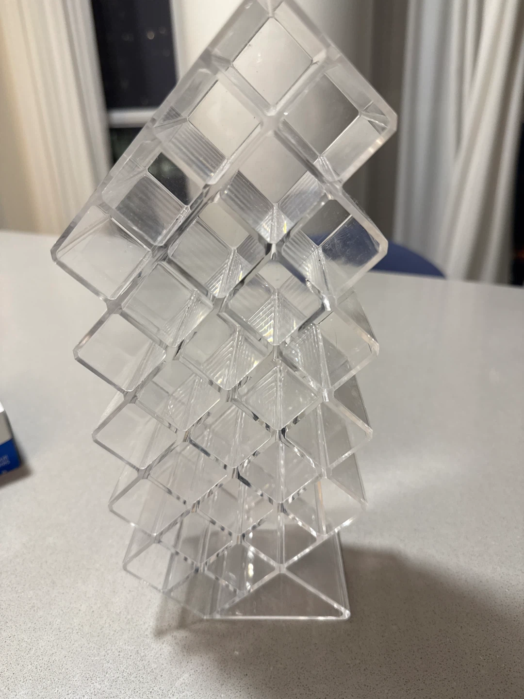 Clear Acrylic Makeup Organizer Stand - photo 2