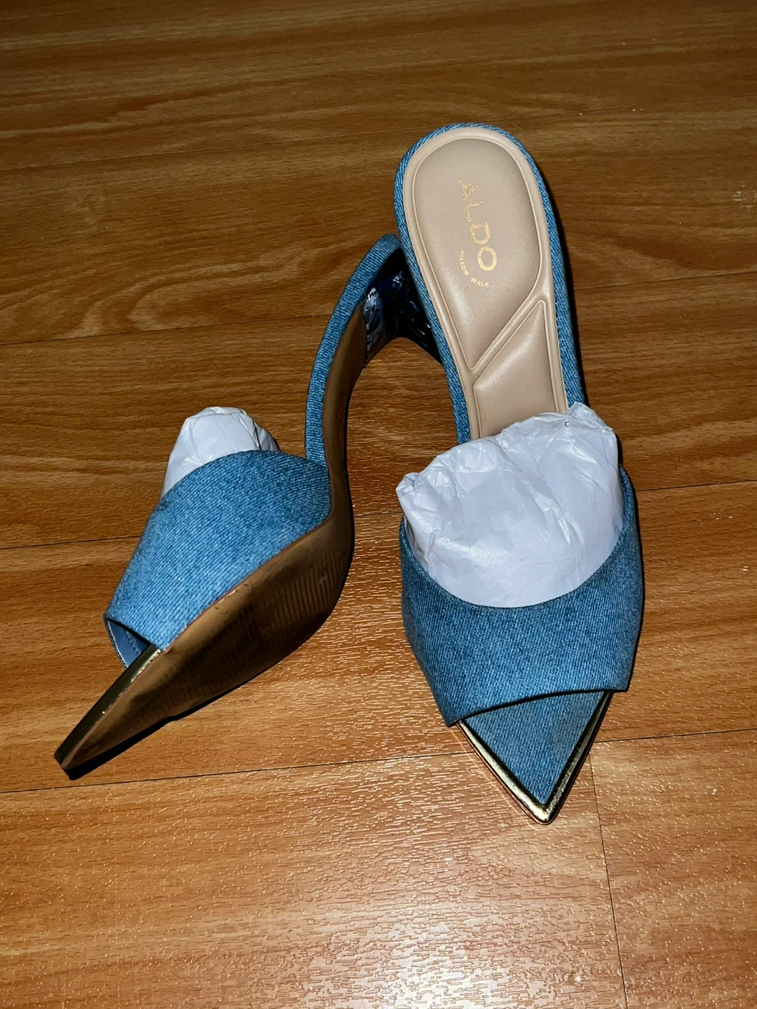 ALDO Denim Mules - Size US 9 - photo 4