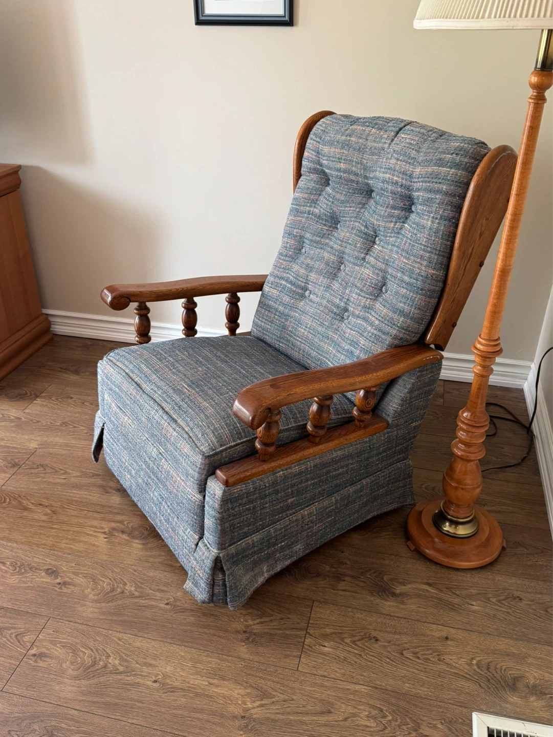 Blue Recliner Chair