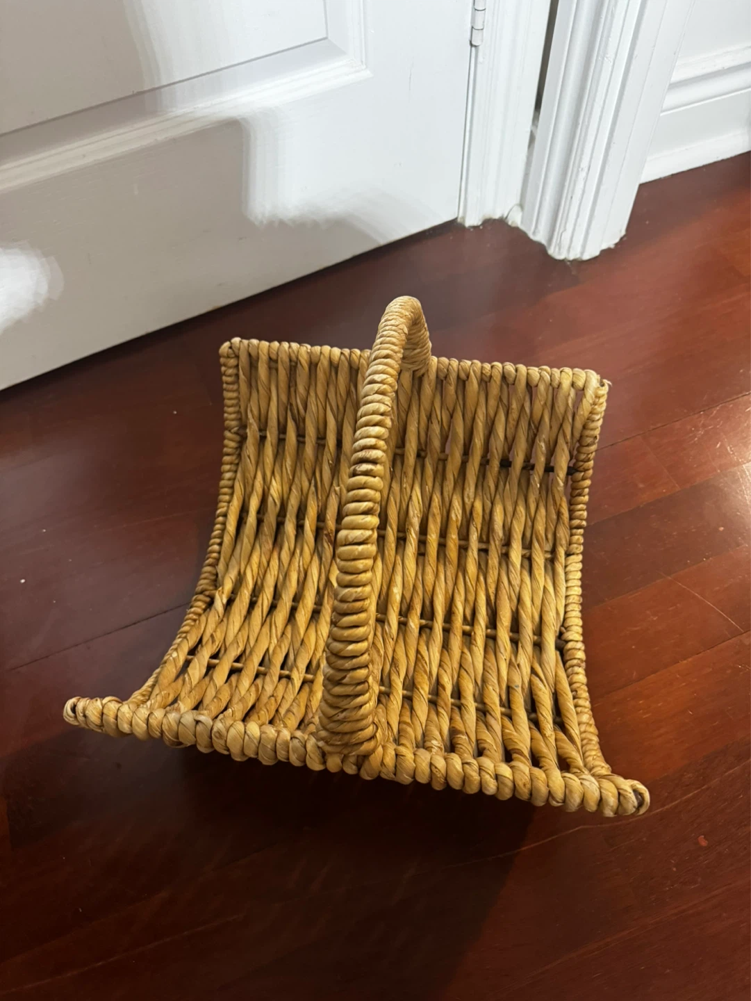 Wicker Basket with Handle - photo 2