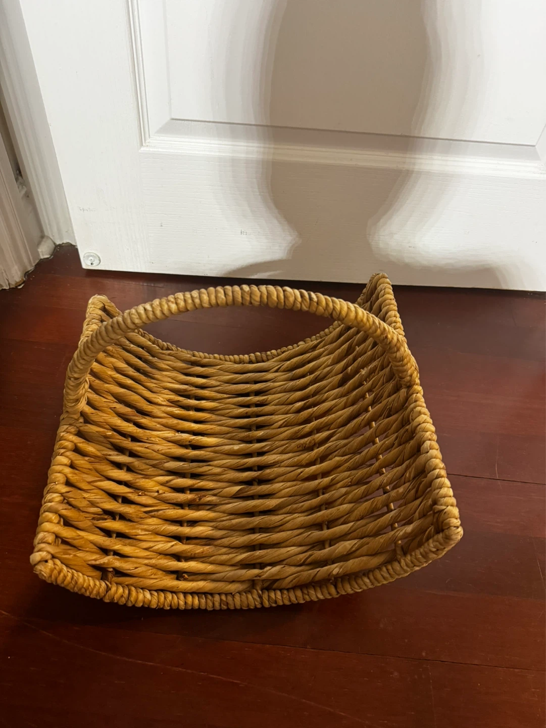Wicker Basket with Handle
