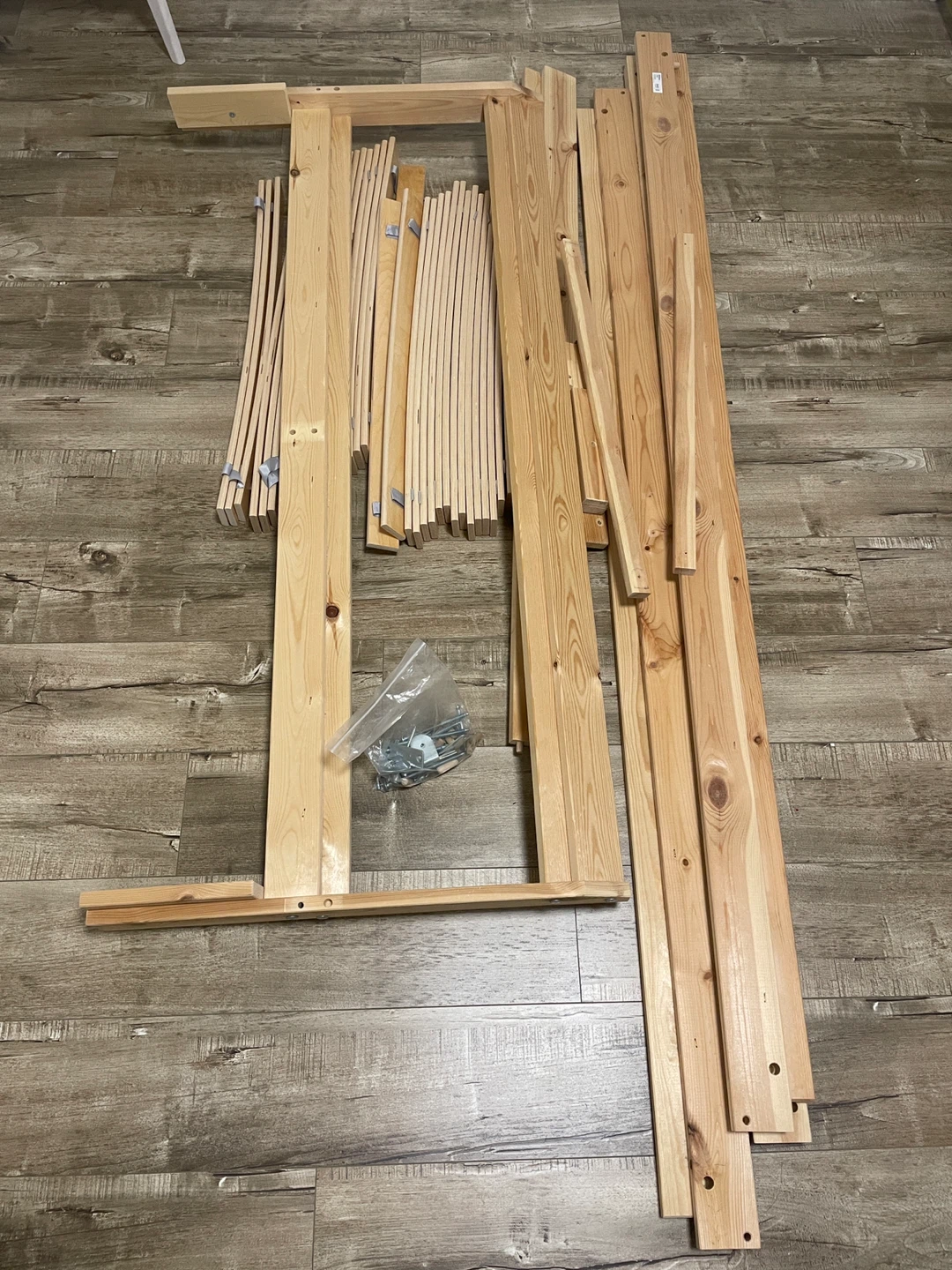 IKEA NEIDEN Full Size Bed Frame - ready to pickup (disassembled) - photo 5