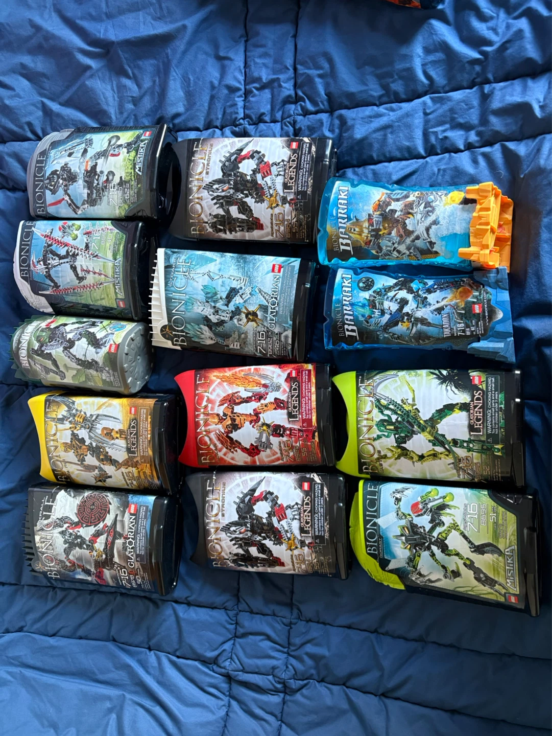 EMPTY Lego Bionicle / Hero Factory containers - photo 2