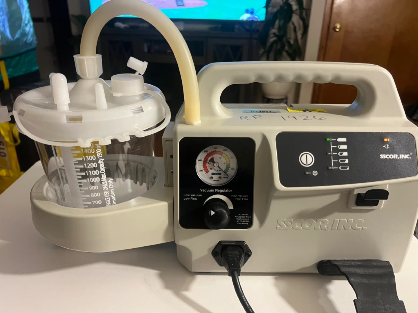 SSCOR, INC. Portable Aspirator - photo 2