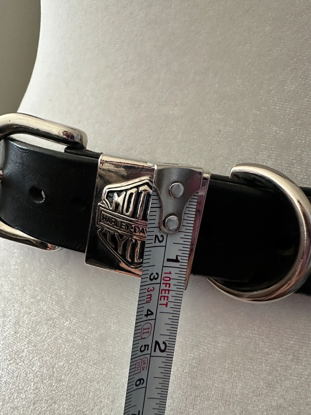 Harley-Davidson Black Leather Belt unisex - photo 3