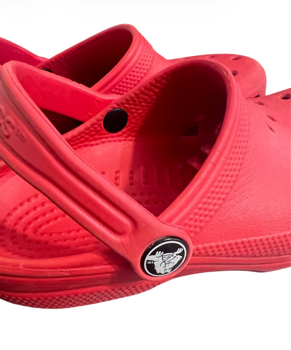 Crocs Classic Clogs – Red | Unisex Toddler Size 12/13 - photo 4