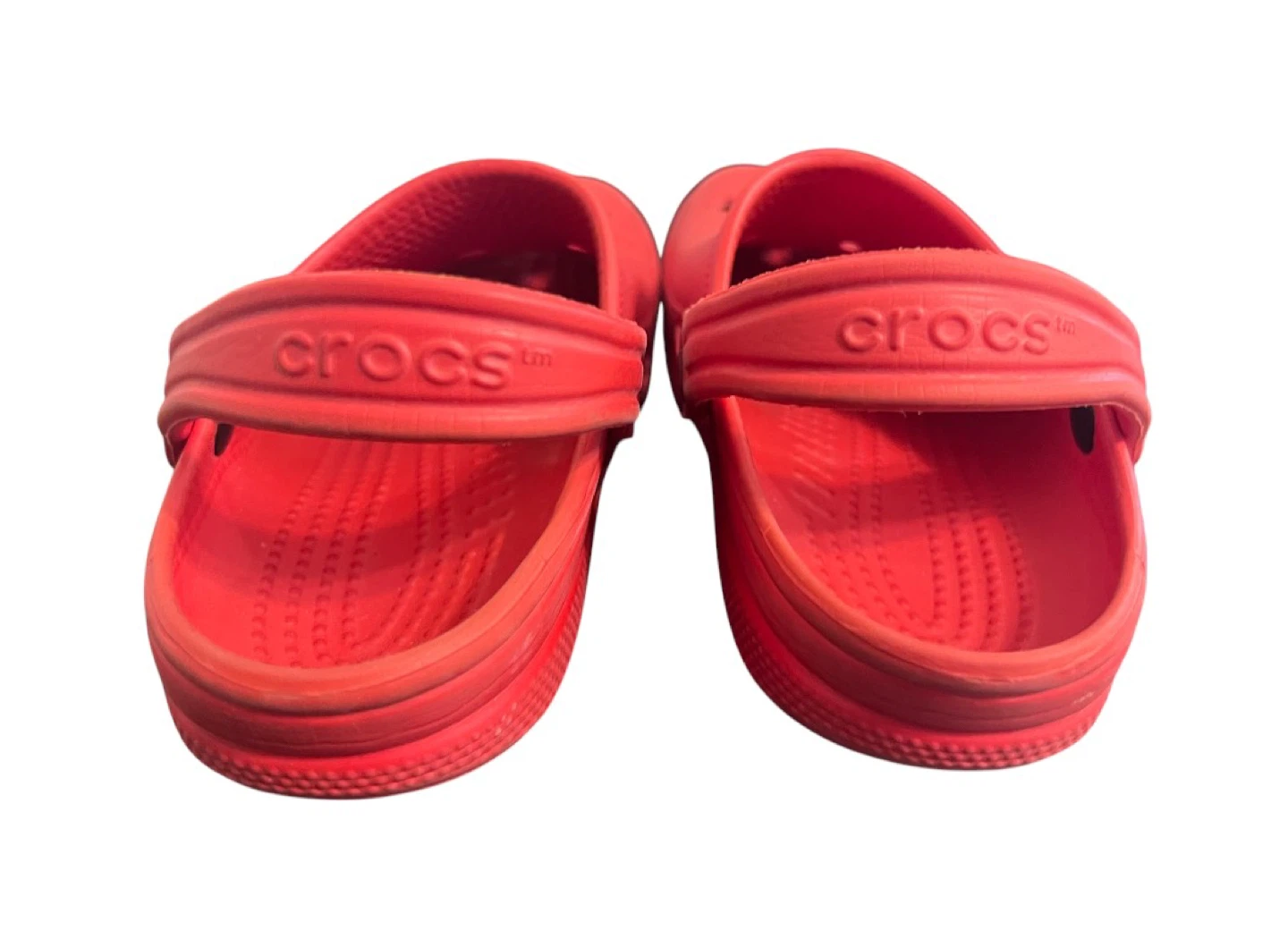 Crocs Classic Clogs – Red | Unisex Toddler Size 12/13 - photo 3