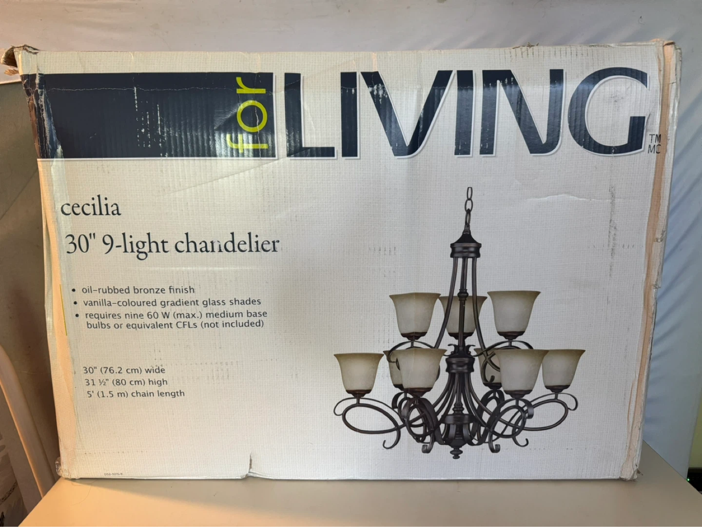 For Living Cecilia 30" 9-Light Chandelier - photo 4