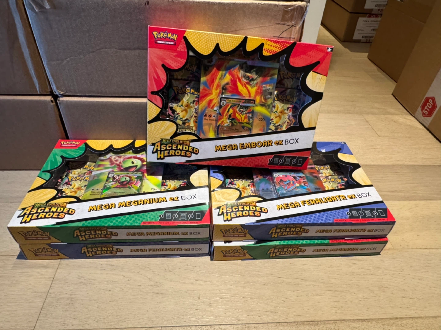 Ascended heroes mega ex boxes and 2 packs - photo 2