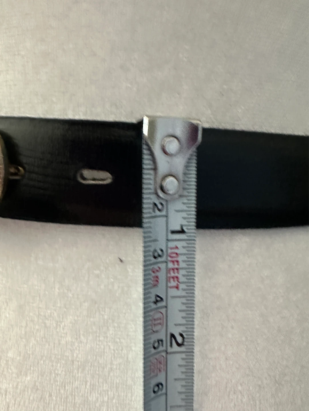 VINTAGE Reversible Leather Belt - photo 2