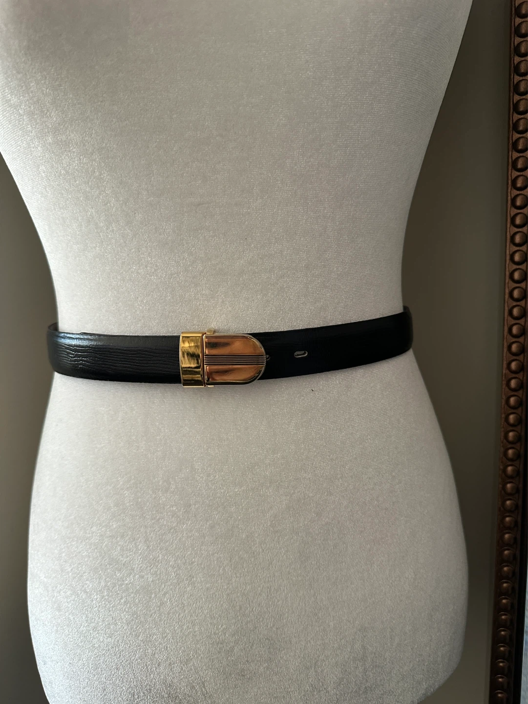 VINTAGE Reversible Leather Belt