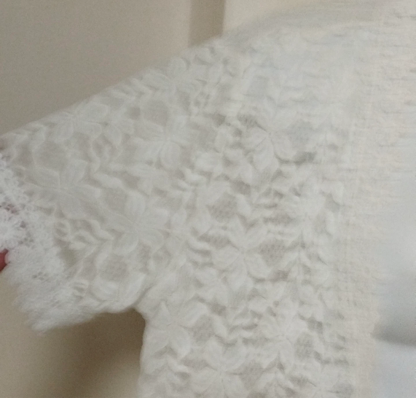 White Lace Bolero Shrug - photo 3