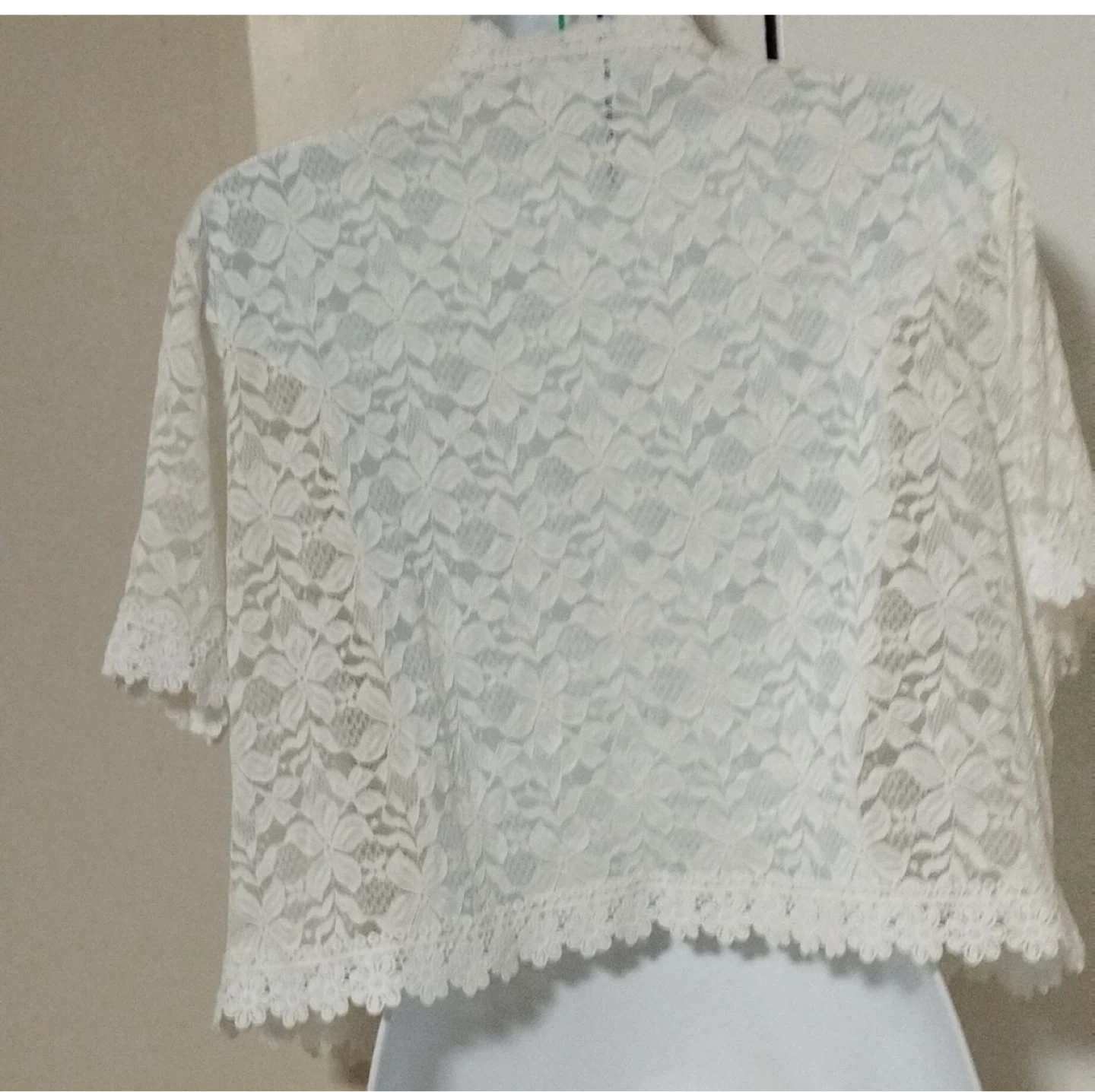 White Lace Bolero Shrug - photo 2