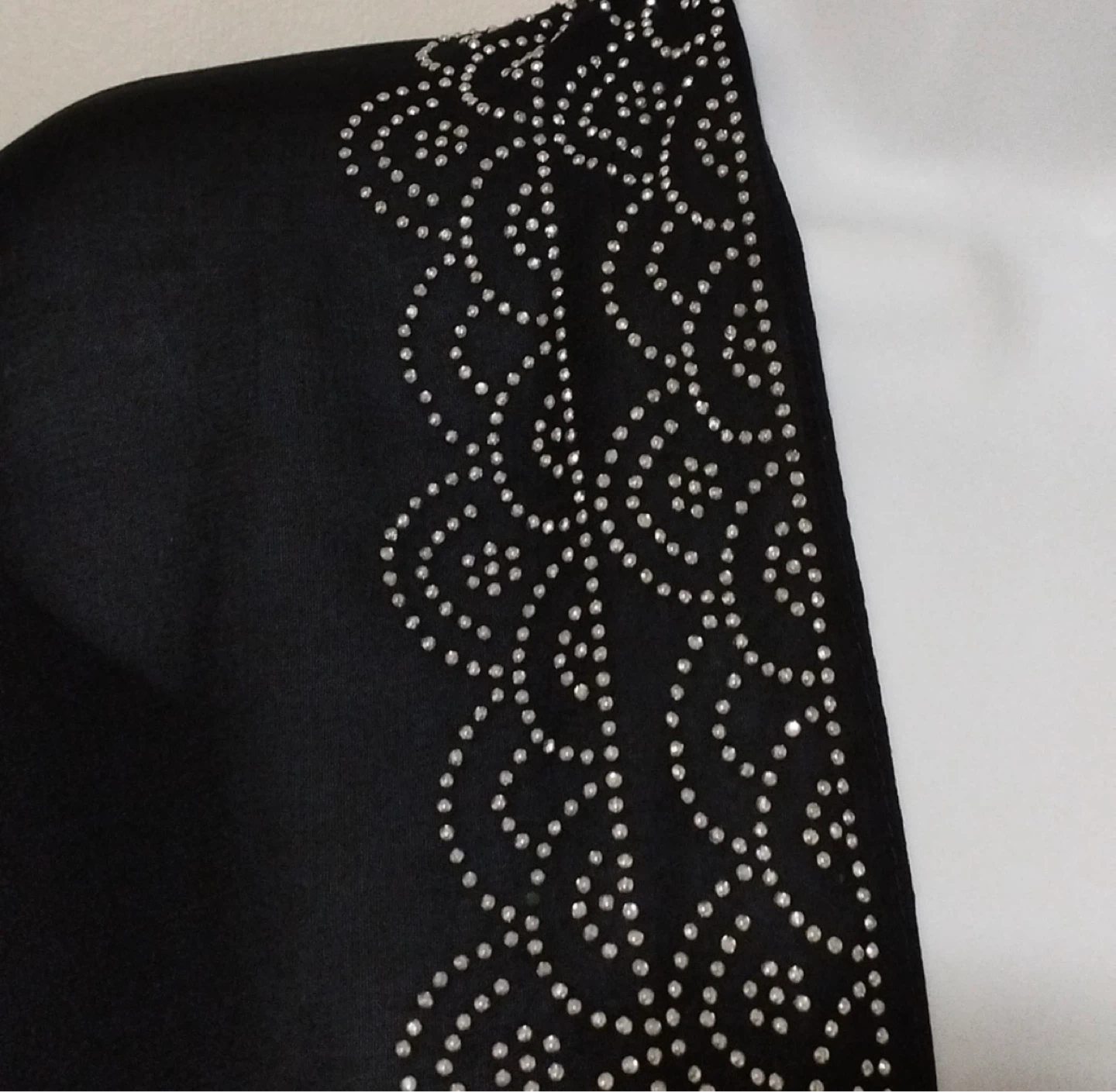 Jessica McClintock Black Embellished Sheer Kimono Cardigan - photo 2