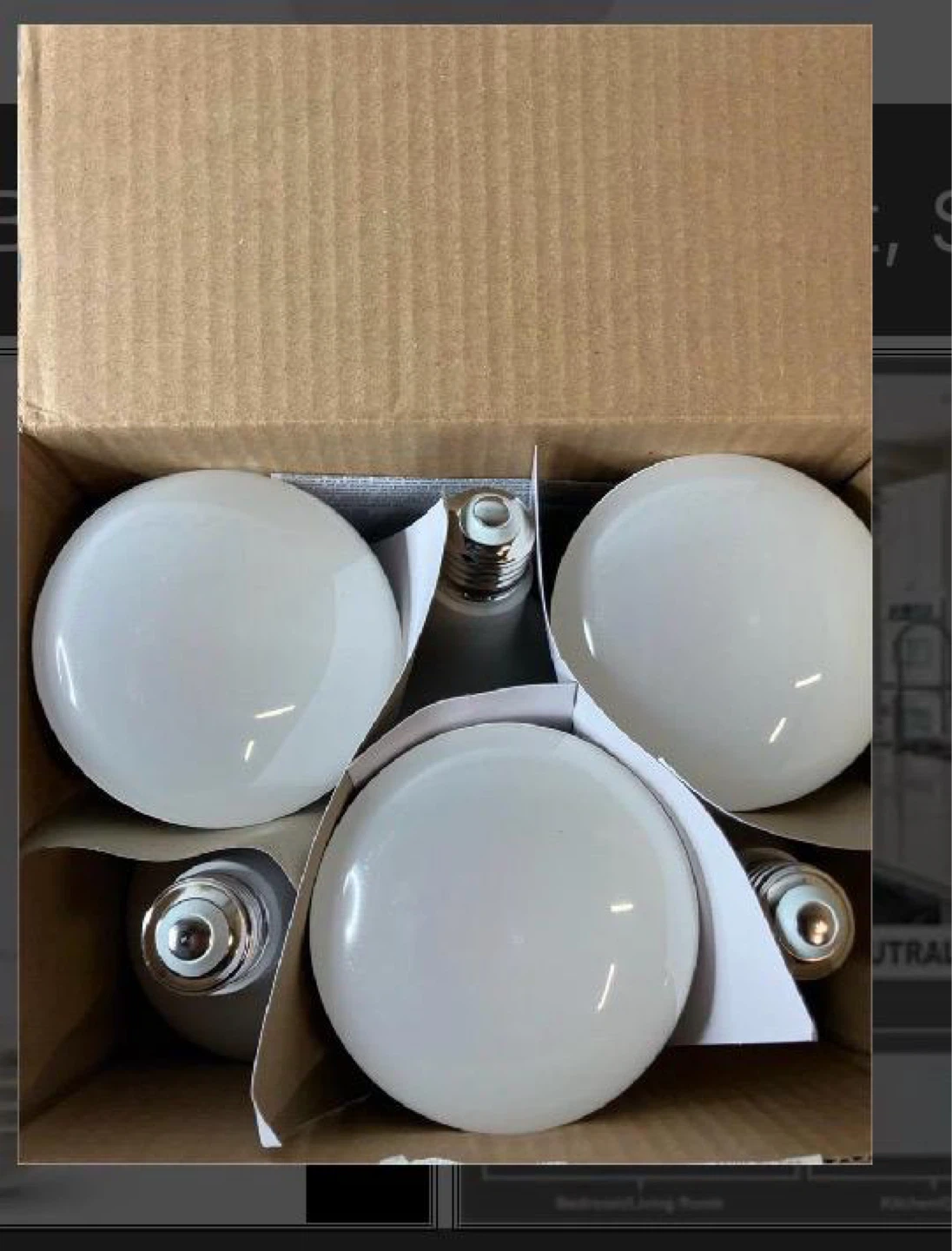 Amazon Basics BR30 LED Light Bulbs (6-Pack) - photo 5