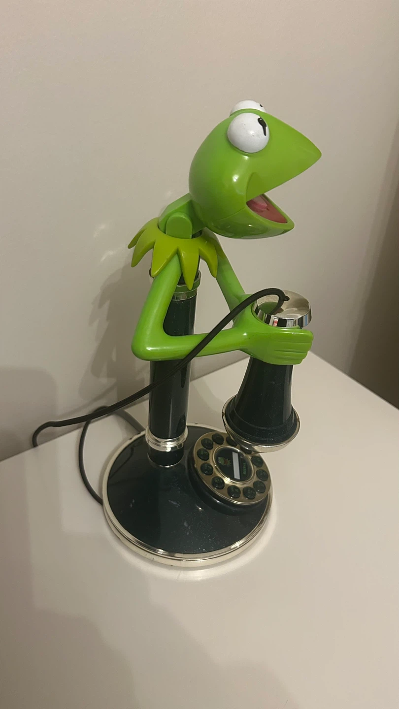 Kermit the Frog Telephone - photo 2