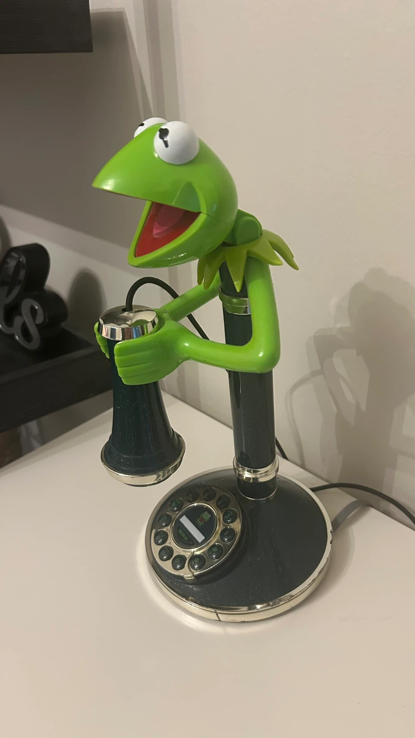 Kermit the Frog Telephone - photo 3
