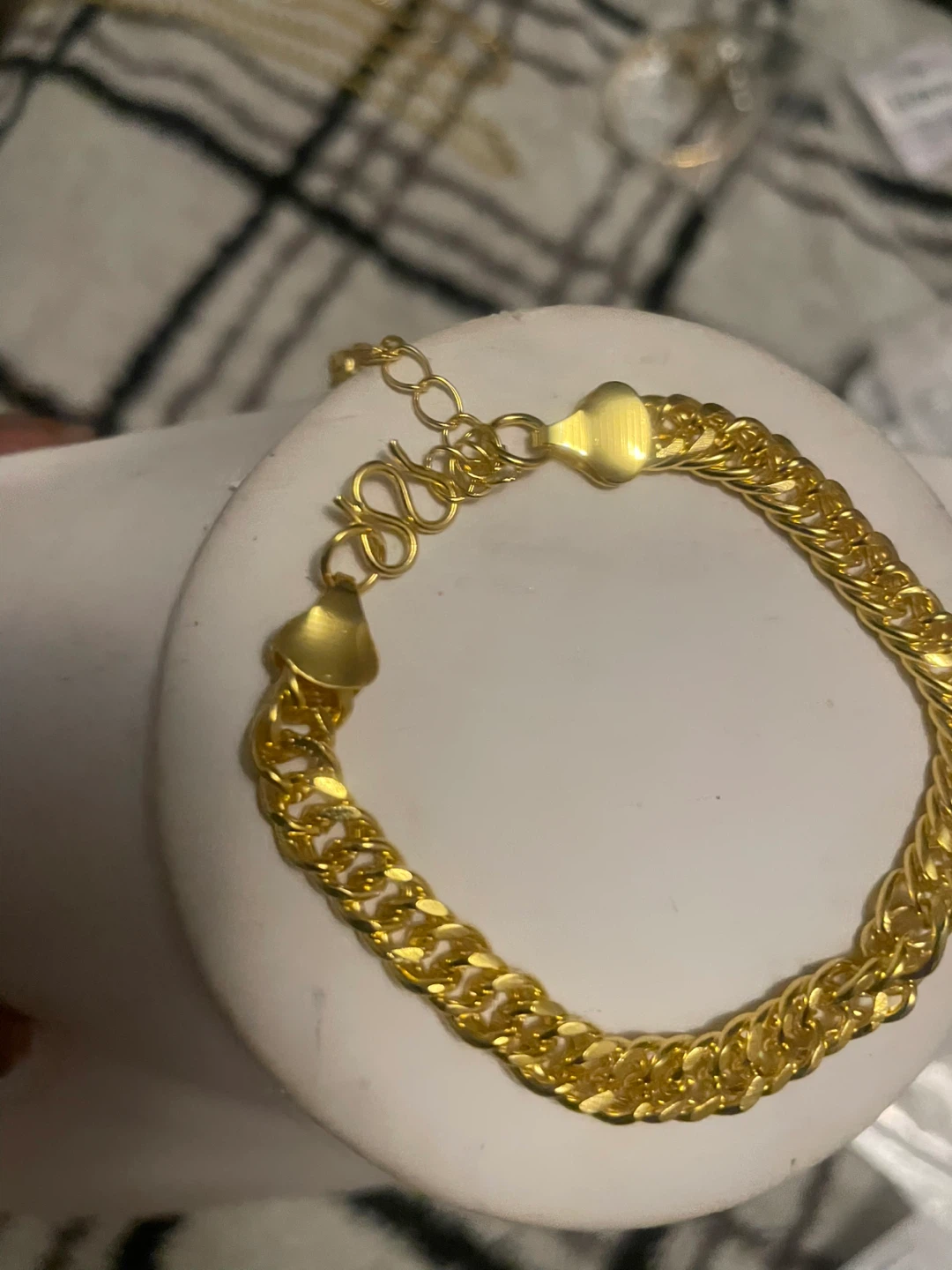 Gold Tone Chain Bracelet - photo 2