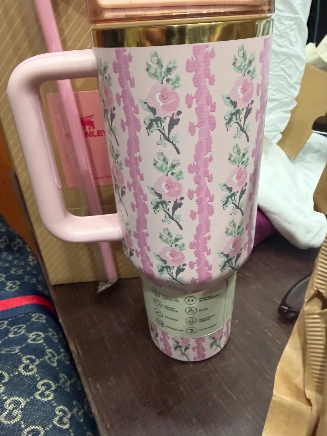 Stanley x LoveShackFancy  Tumbler 40 oz Cherry Blossom Pink - photo 3