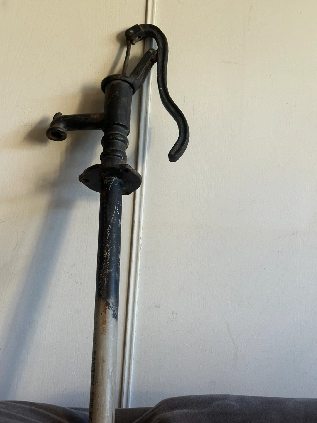 Antique #3 cast iron hand pump