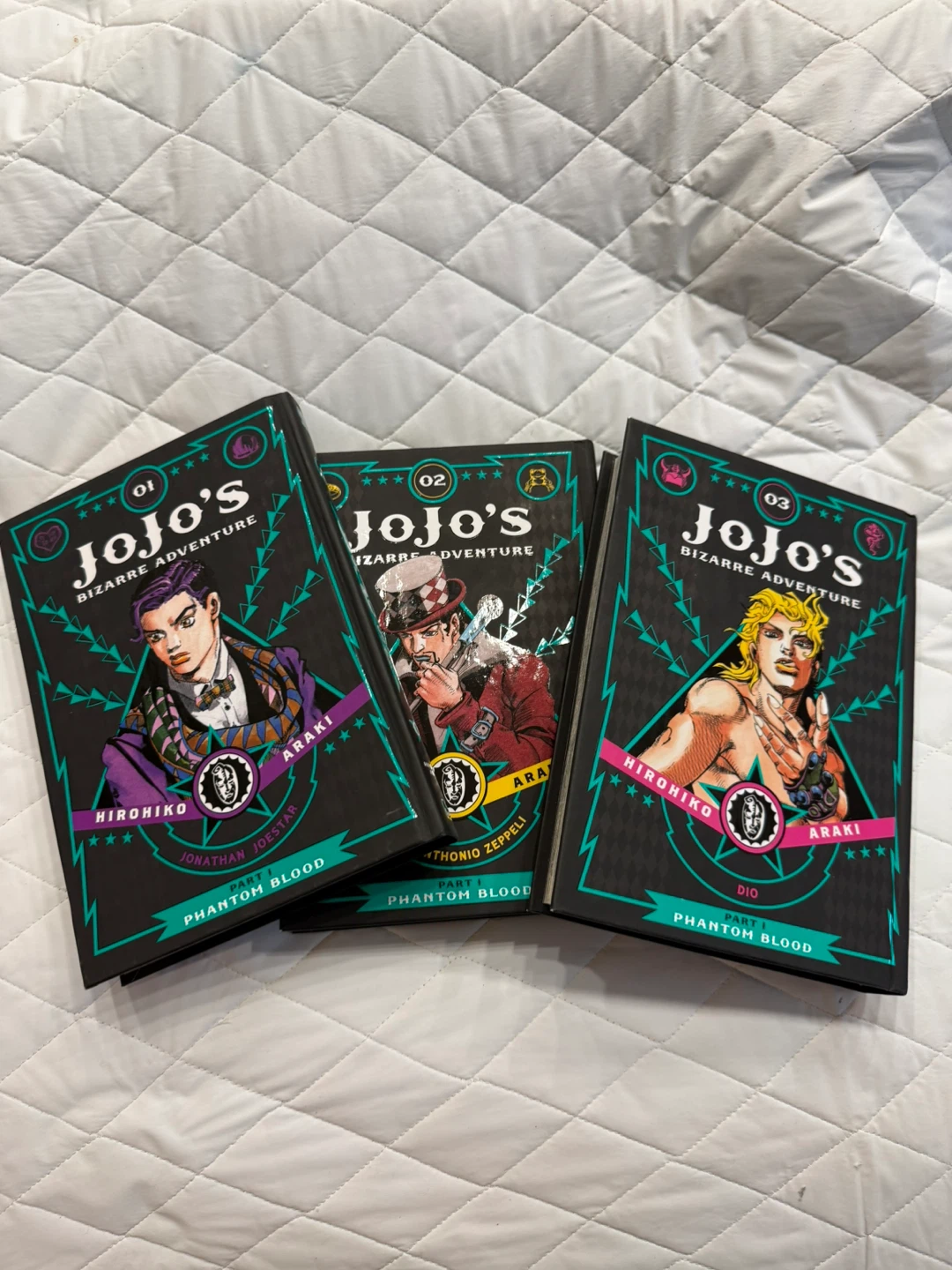 JoJo's Bizarre Adventure Part 1: Phantom Blood Manga Volumes 1-3
