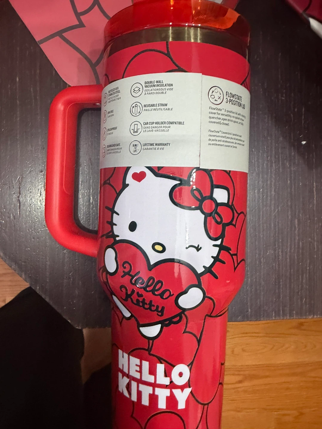 Stanley Hello Kitty Quencher H2.0 Tumbler 40 oz - photo 4