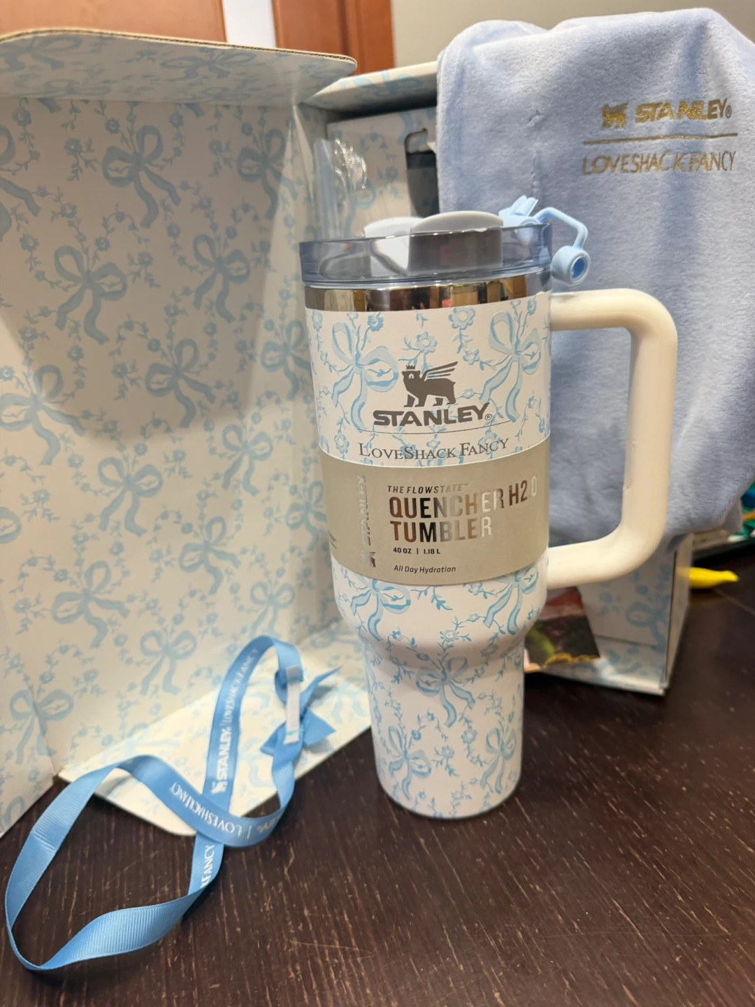 Stanley LoveShackFancy Quencher H2.0 Tumbler 40oz