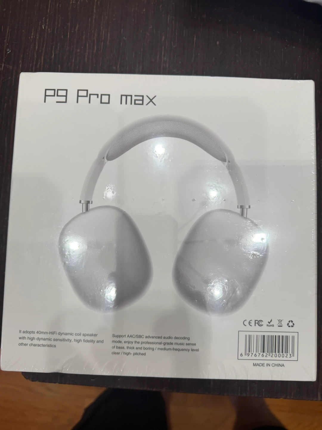 P9 Pro max Wireless Headphones - photo 2