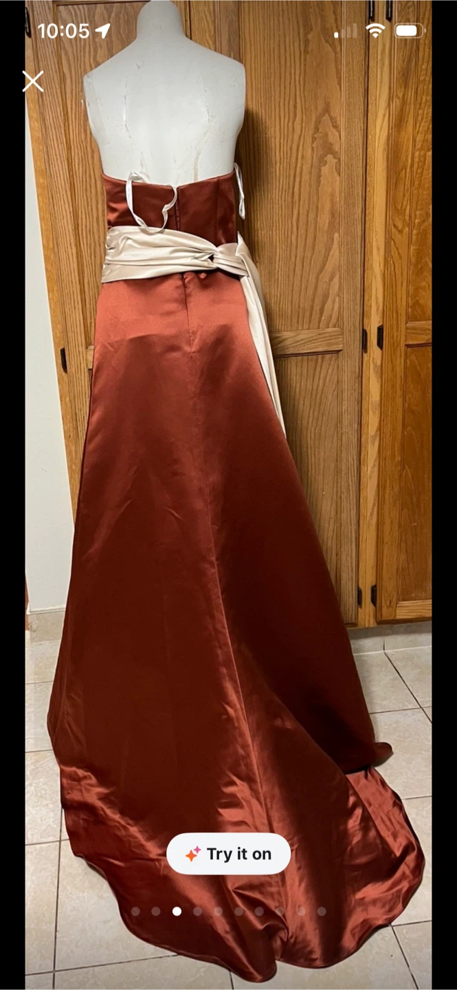 Alexia Designs Strapless Gown - Size 8 - photo 3