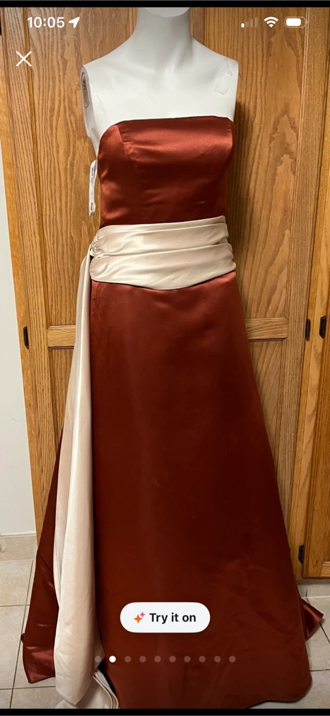 Alexia Designs Strapless Gown - Size 8 - photo 2