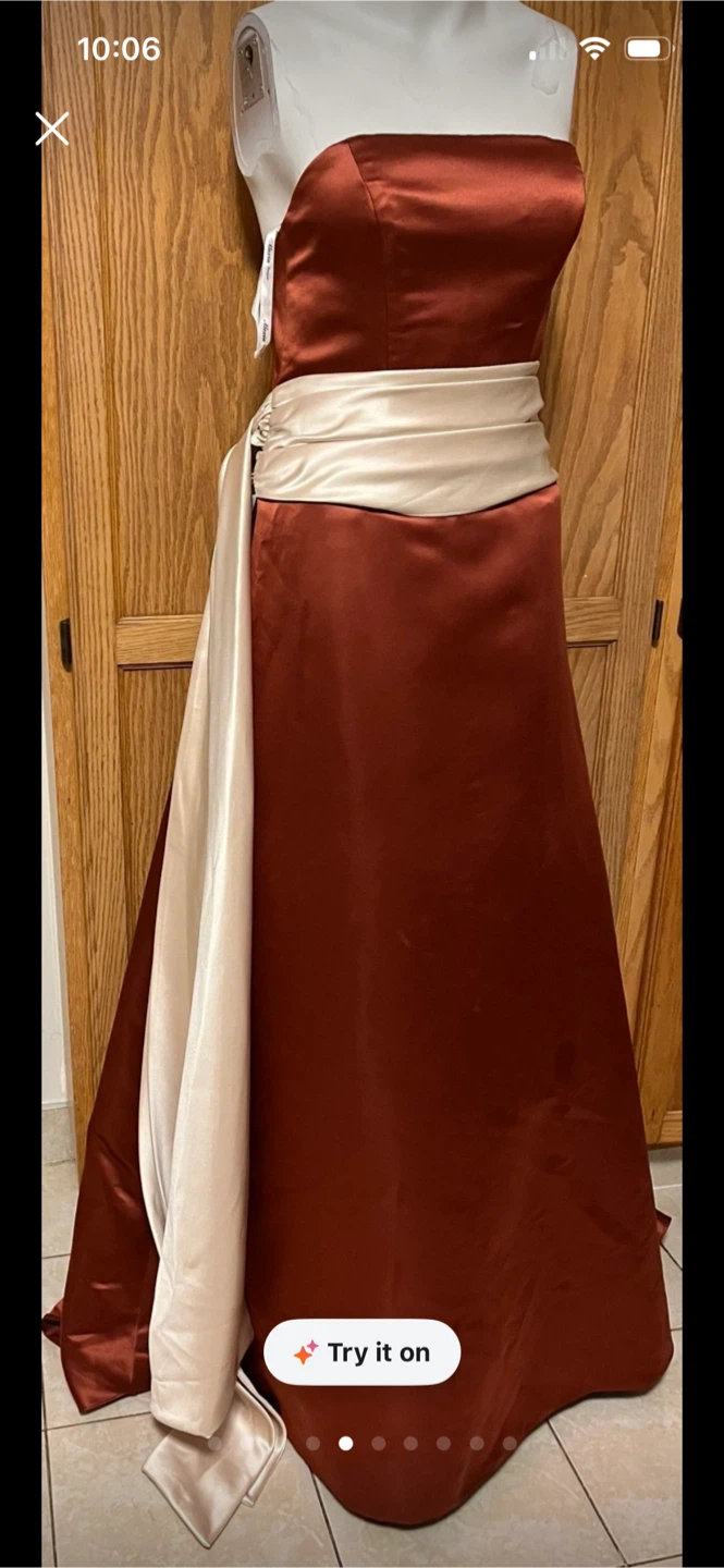 Alexia Designs Strapless Gown - Size 8 - photo 5
