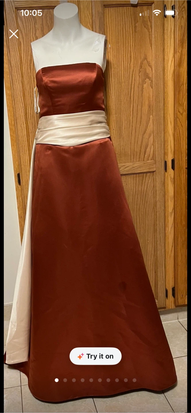 Alexia Designs Strapless Gown - Size 8
