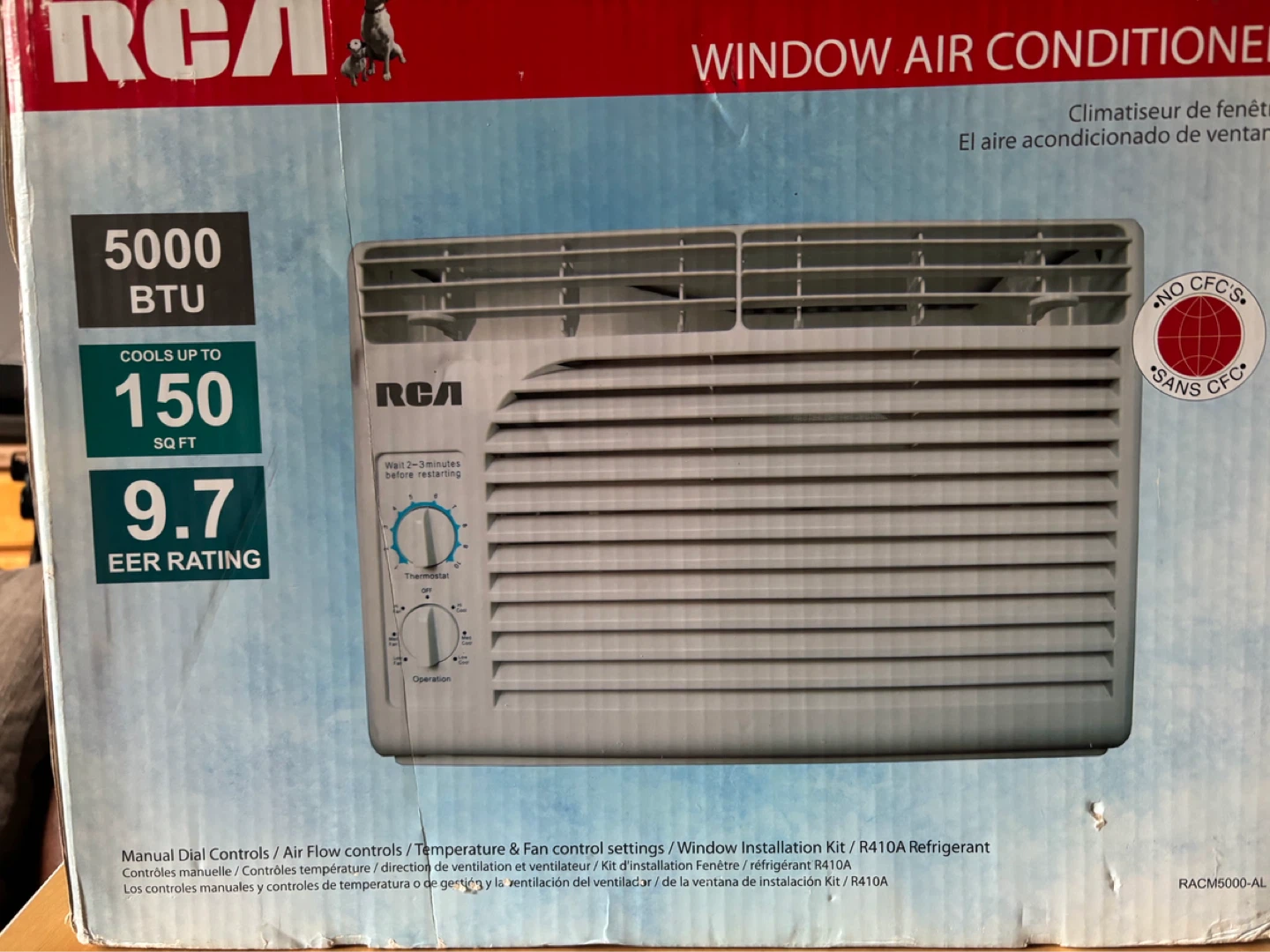 RCA 5000 BTU Window Air Conditioner - photo 2