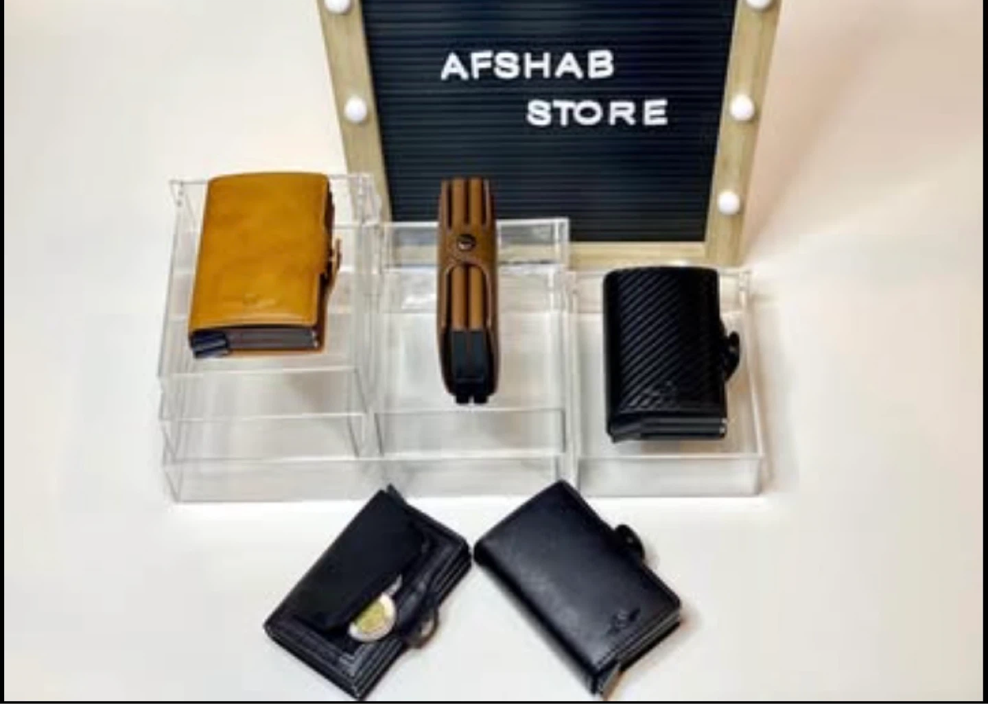 RFID Aluminum Pop-Up Wallet – Like New