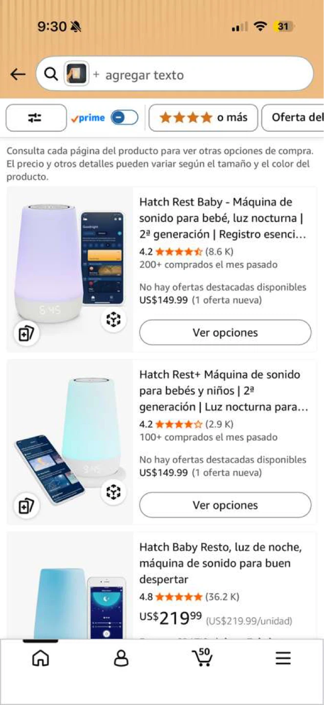 Hatch Rest+ Baby Sound Machine & Night Light - photo 2
