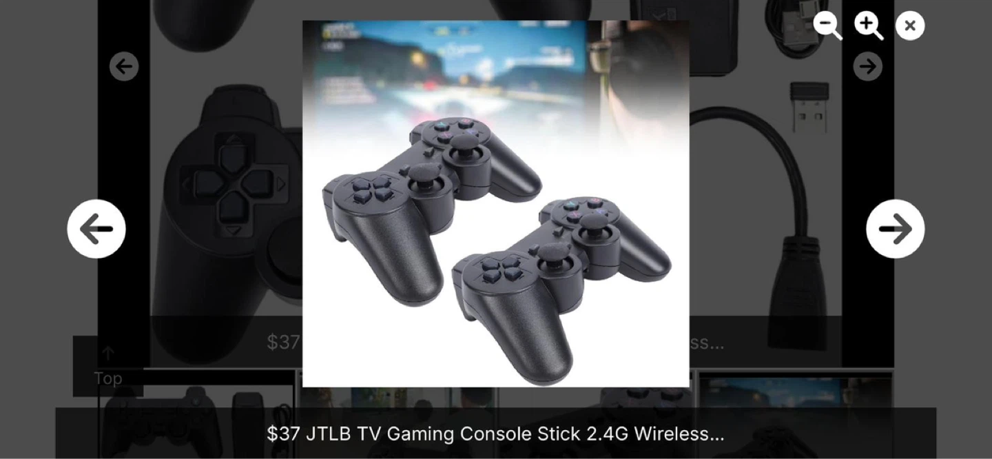 JTLB Wireless TV Gaming Console Controllers (2 Pack) - photo 3