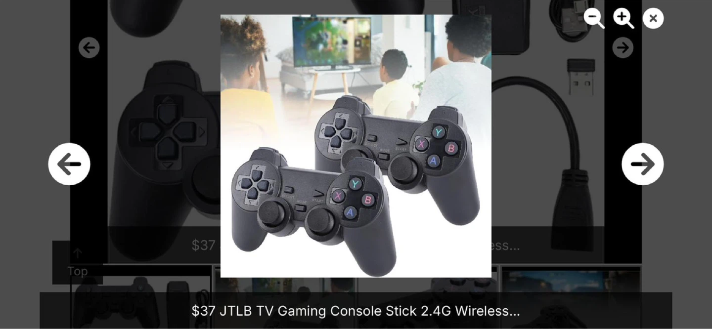 JTLB Wireless TV Gaming Console Controllers (2 Pack) - photo 2