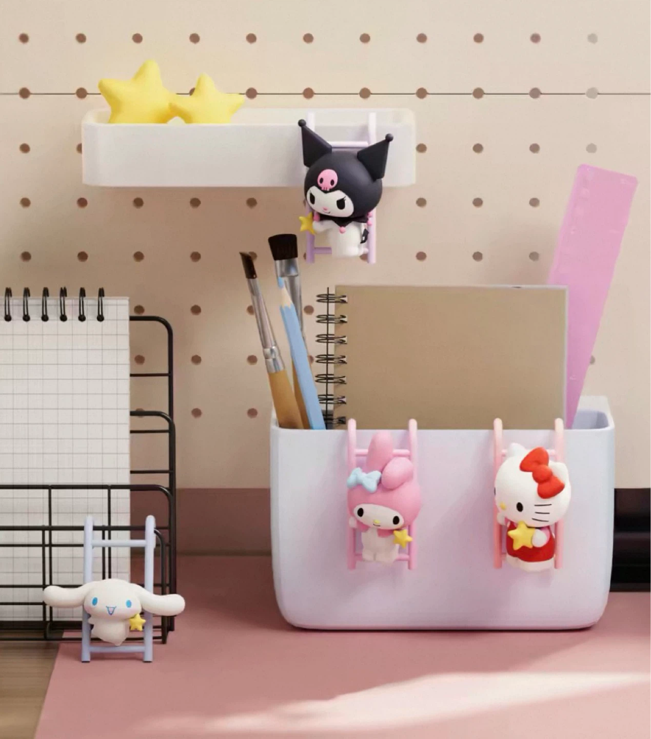 Sanrio Characters Star Picking Ladder Desktop Ornaments - photo 2