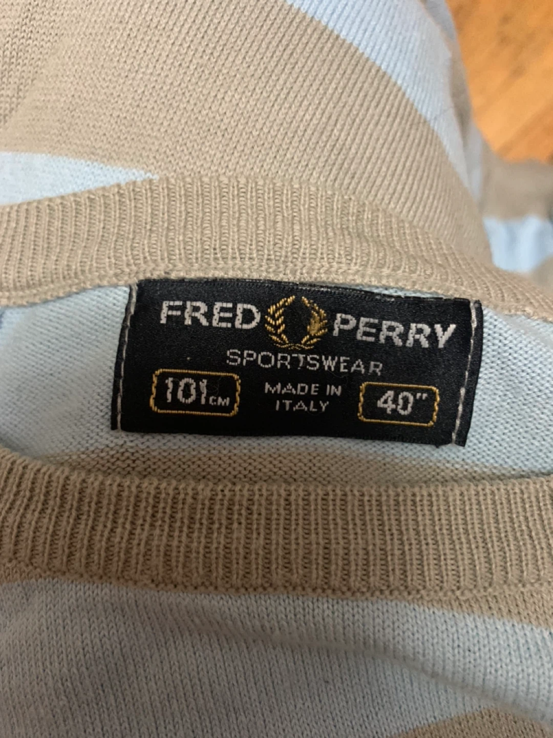 Fred Perry Sportswear Striped Sweater - photo 2