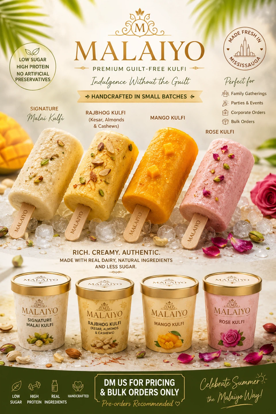 Malaiyo Premium Guilt-Free Kulfi