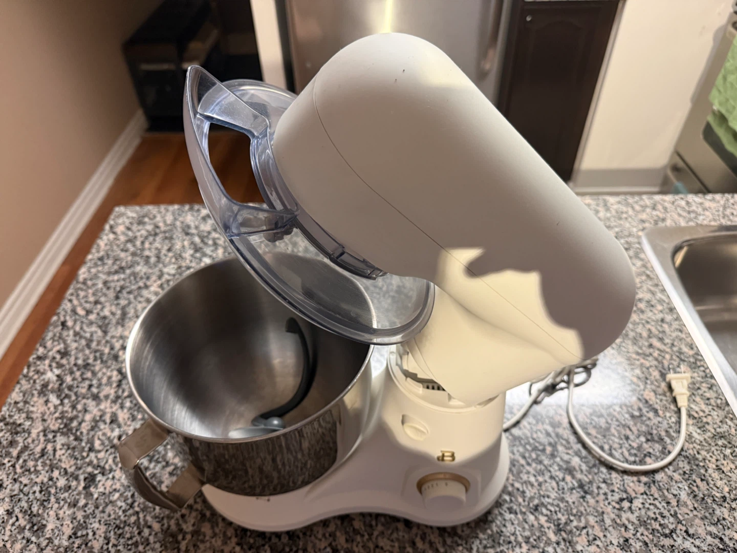 Drew Berry Dough Machine with all attachments and box