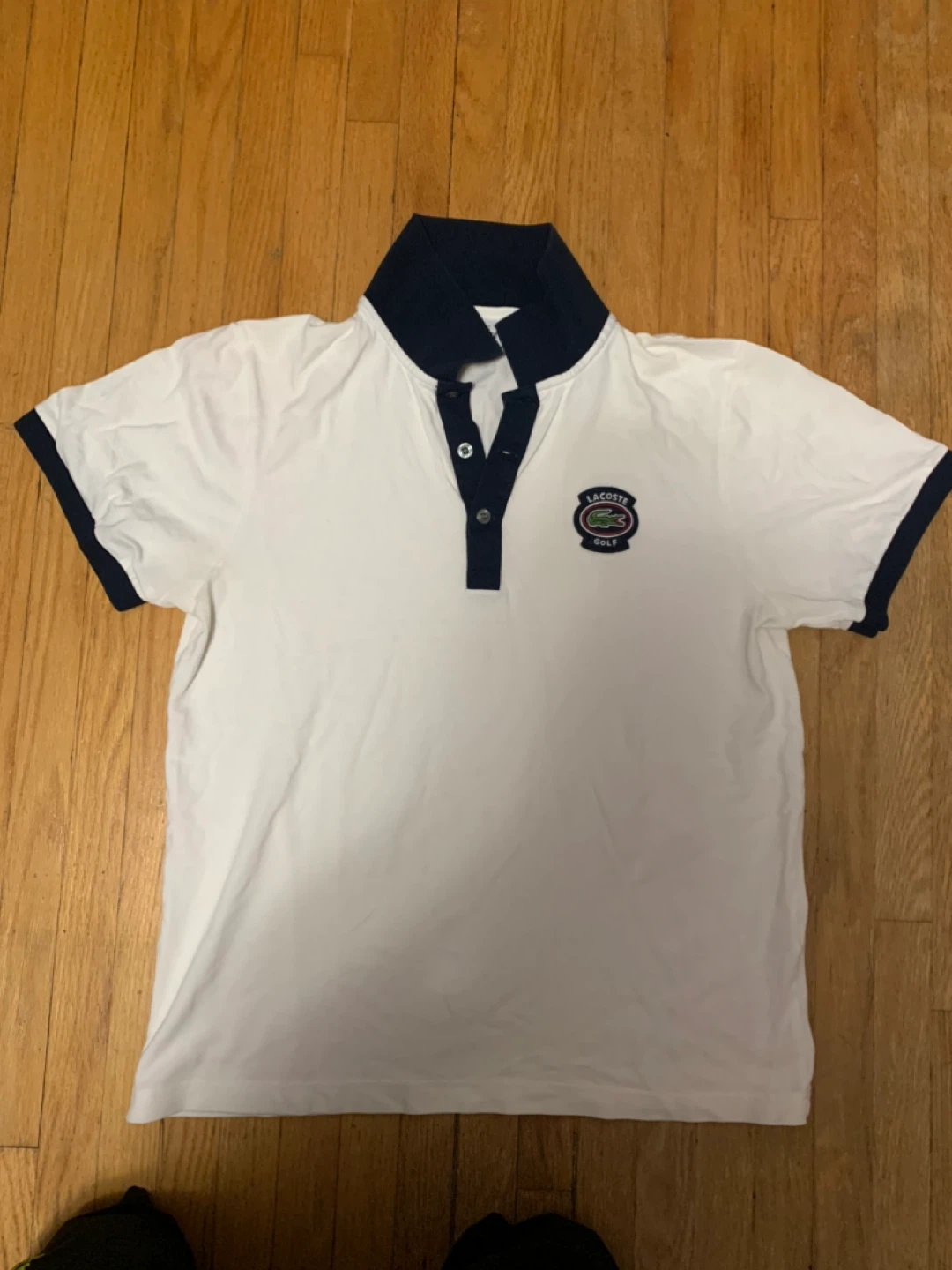 Lacoste Golf Polo Shirt - White