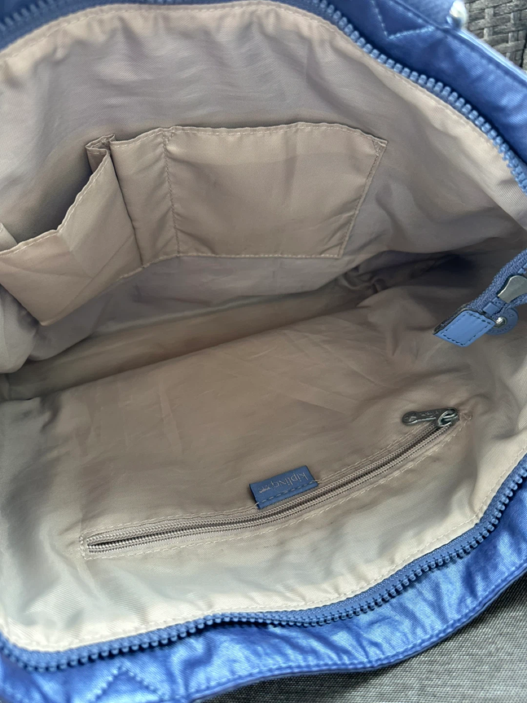 Kipling Blue Tote Bag - photo 4