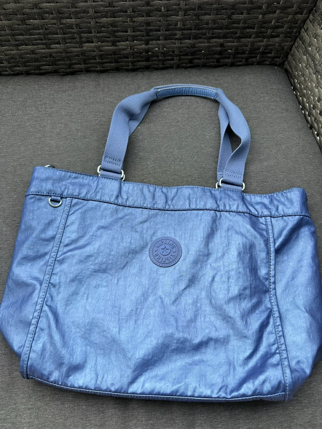 Kipling Blue Tote Bag - photo 2