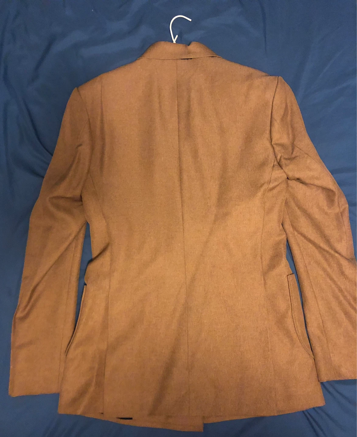 Brown Double-Breasted Suit Set - photo 2