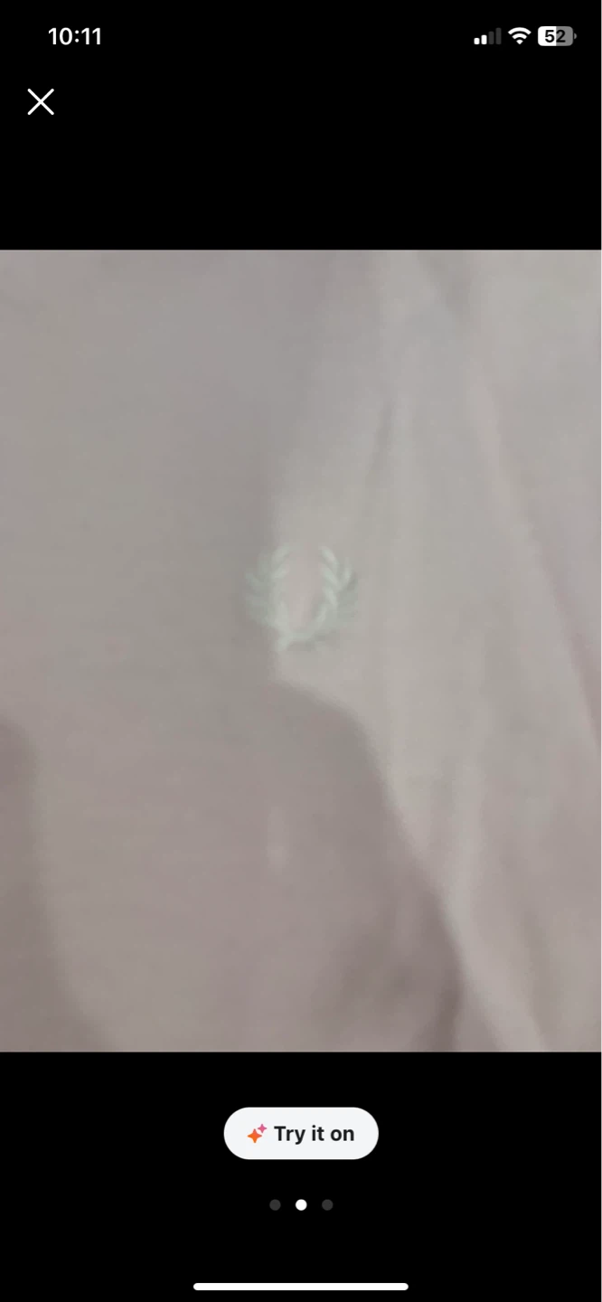 Fred Perry Pink Polo Shirt - Size M - photo 2