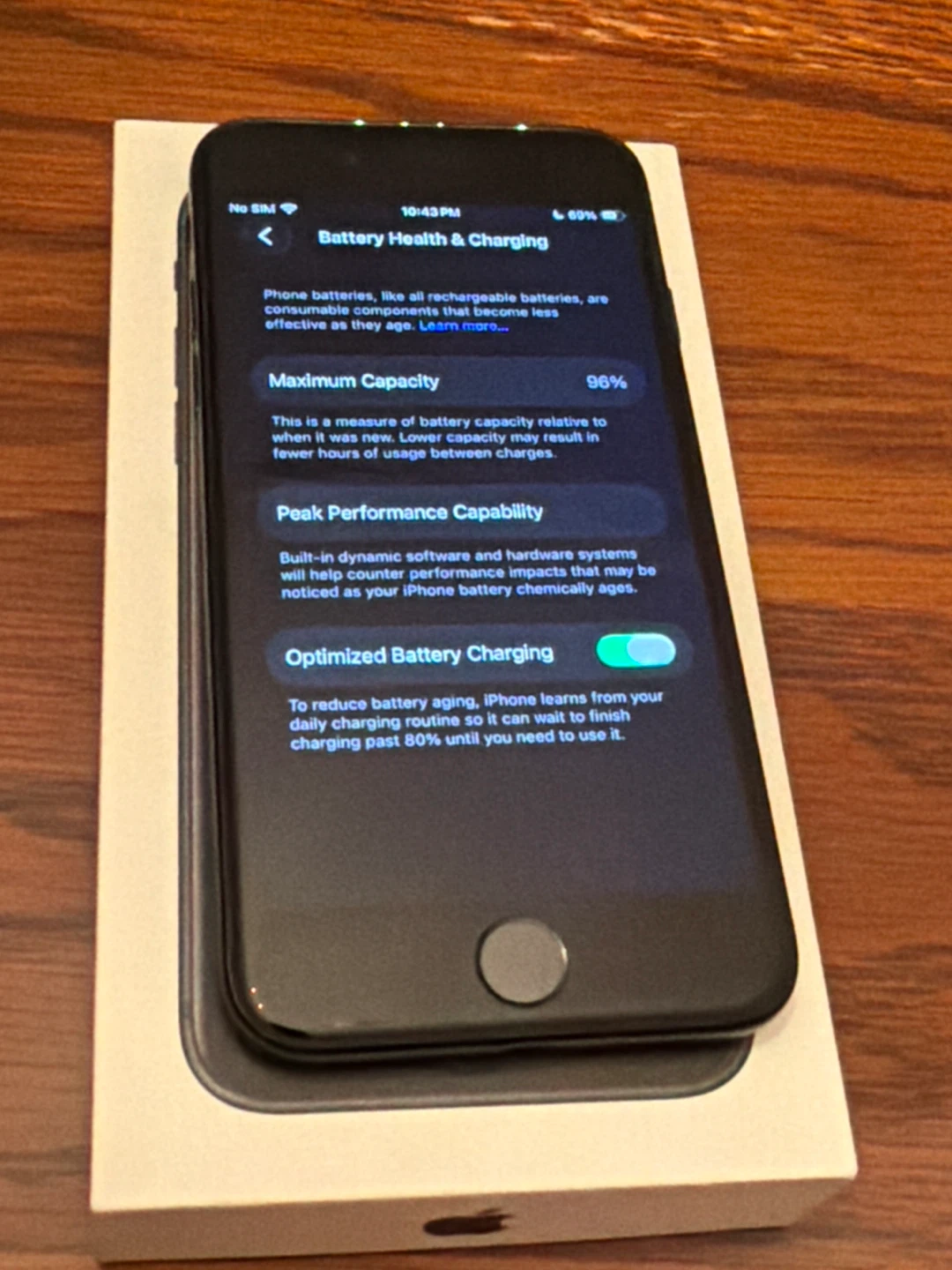 iPhone SE 3rd Gen – Midnight Black | $200 - photo 4