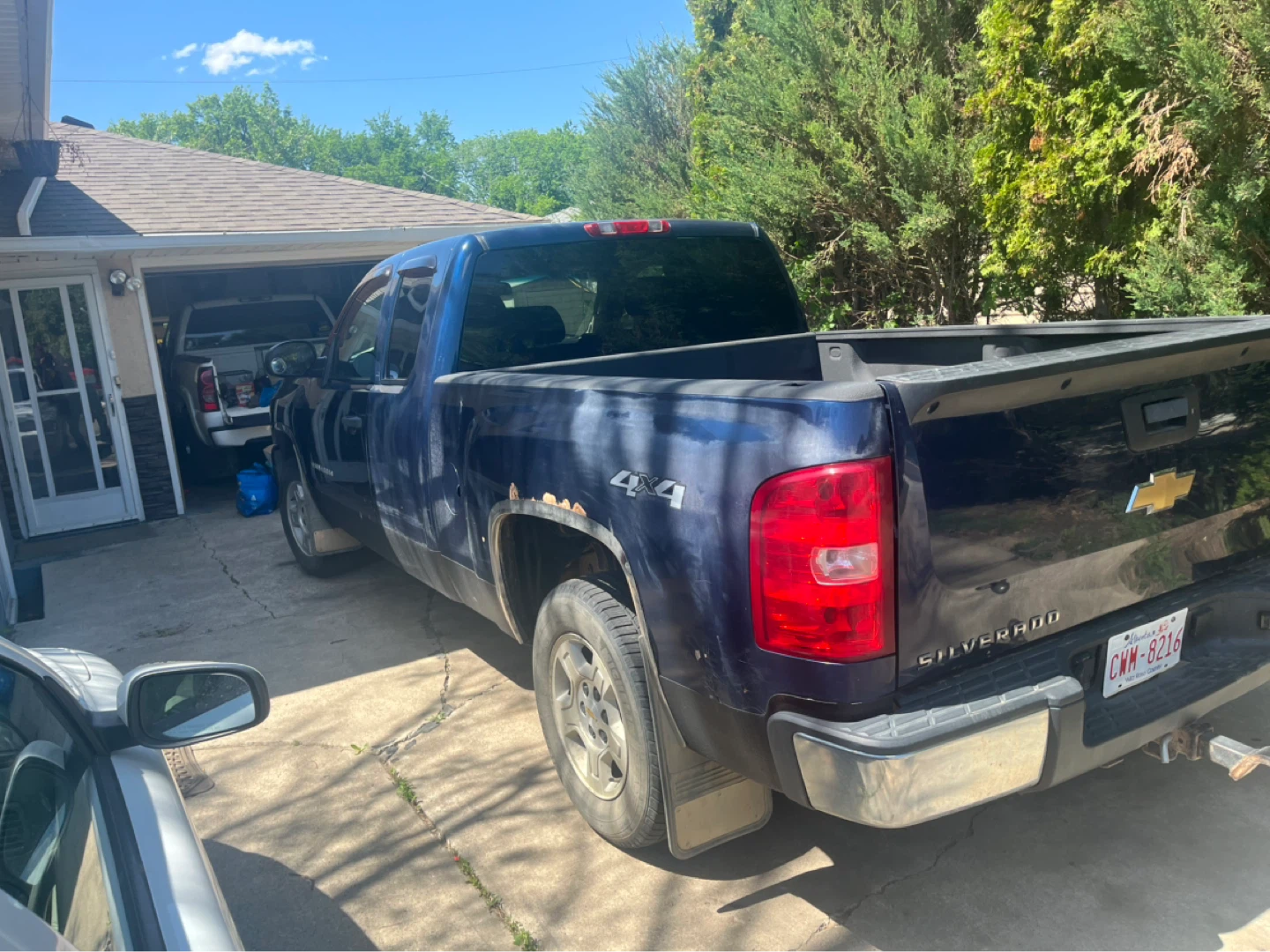 Blue Chevrolet Silverado LT Pickup Truck - photo 4