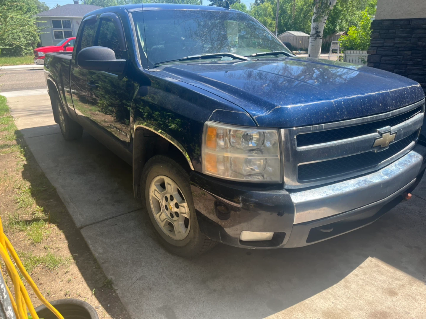 Blue Chevrolet Silverado LT Pickup Truck - photo 2