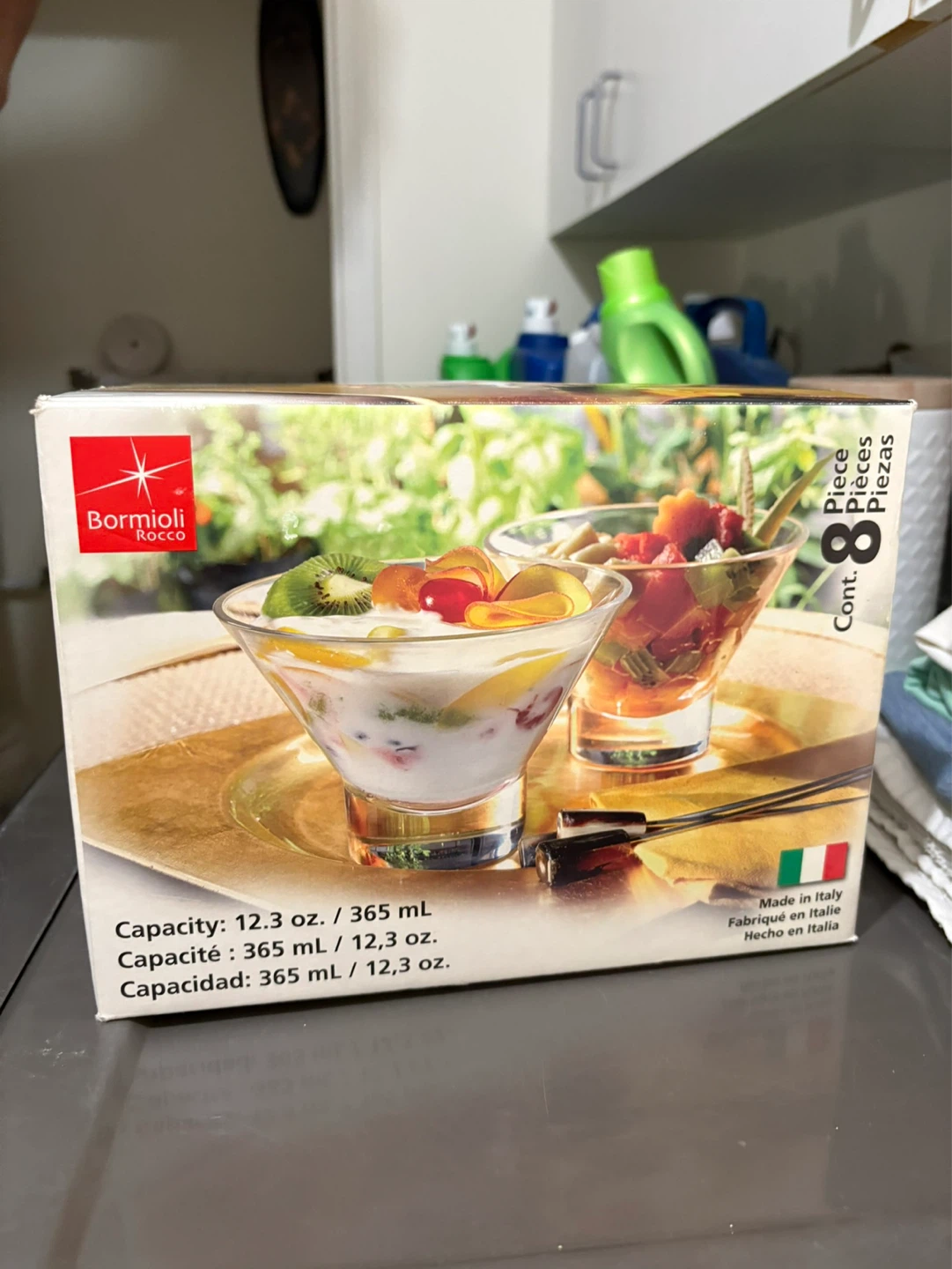 Bormioli Rocco 8 Piece Dessert Glasses